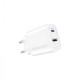 Promate BiPlug-2 17W USB-C USB-A White (biplug-2.white)