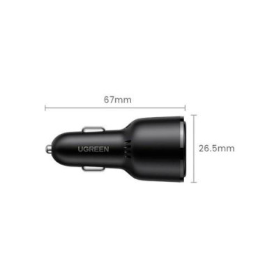 UGREEN CD239 Car Charger Black (20467)