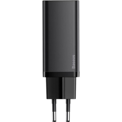 Baseus GaN2 Lite Quick Charger C+U 65W Black (CCGAN2L-B01)