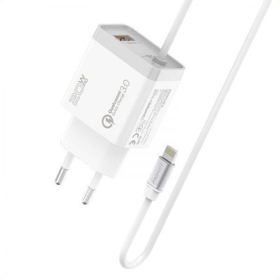 Promate iCharge-PDQC3 20Вт White (icharge-pdqc3.white)