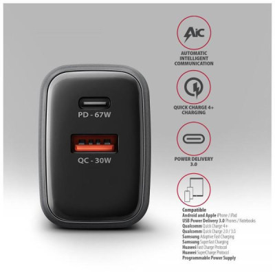 AXAGON ACU-PQ67 67W Grey