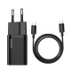 Baseus Super Silicone PD Charger 25W + Type-C to Type-C (TZCCSUP-L01)