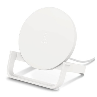 Belkin Stand Wireless Charging Qi 10W White (WIB001VFWH)