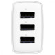 Baseus Compact Charger 3U 17W White (CCXJ020102)