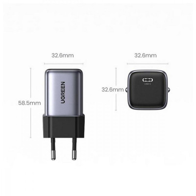 UGREEN GaN Nexode 30W CD319 Grey (90666)