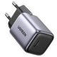 UGREEN CD319 Nexode Mini GaN 30W 1xUSB-C PD3.0 QC4.0 Wall Charger Gray (90666)