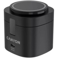 Canyon 4-in-1 wireless charging stand 30W Black (CNS-WCS405BW/A)