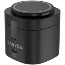 Canyon 4-in-1 wireless charging stand 30W Black (CNS-WCS405BW/A)