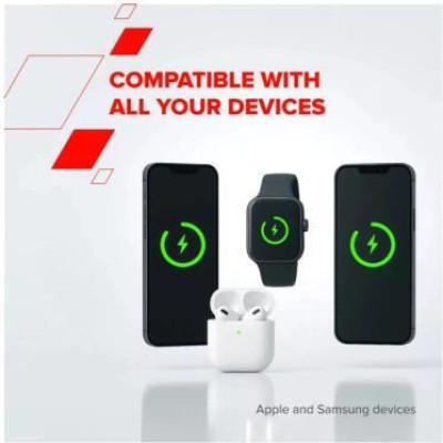Canyon 4-in-1 wireless charging stand 30W Black (CNS-WCS405BW/A)