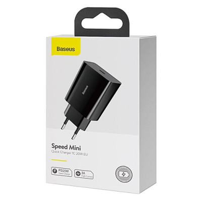 Baseus 20W QC 1? Black (CCFS-SN01)