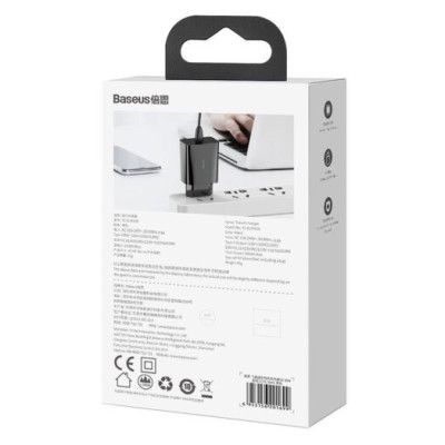 Baseus 20W QC 1? Black (CCFS-SN01)