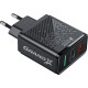 Grand-X CH-880 Power Delivery 6-in-1 PD 3.0, Q?3.0, AFC, SCP, FCP, VOOC 1USB+1TypeC 18W