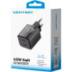 Vention 45W GaN V Fast Charger PD3.0 Black (FEFB0-EU)