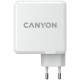 Canyon H-100 GaN 2xUSB-C, 2xUSB-A, PD3.0, QC3.0, 100W White (CND-CHA100W01)