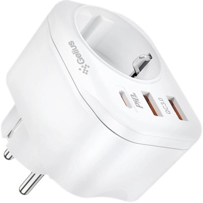 Gelius Moxie GP-HC050 2USB (QC3.0) + Type-C (PD20W) White