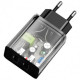 Baseus Speed Mini Dual U Charger 10.5W Black (CCFS-R01)