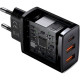 Baseus Compact Quick Charger 2xUSB U+C 30W Black (CCXJ-E01)