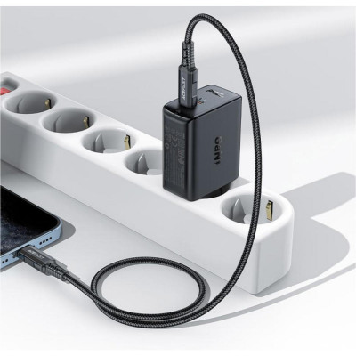 Acefast A29 PD50W 2xUSB-C Black (AFA29B)