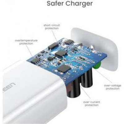UGREEN Quick Charger White (70161)