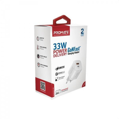 Promate PowerPort-33W  White (powerport-33.white)