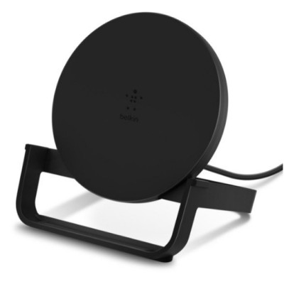 Belkin Stand Wireless Charging Qi 10W Black (WIB001VFBK)