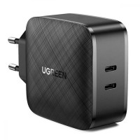 UGREEN 66W 2 x Type-C PD Charger Black (70867)