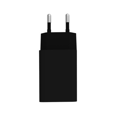 ColorWay 1USB Auto ID 2A (10W) + Type-C Black (CW-CHS012CC-BK)