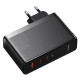 Baseus GaN5 Pro Fast Charger 2C+U 140W Black w/Type-C to Type-C cable (CCGP100201)