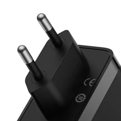 Baseus GaN5 Pro Fast Charger 2C+U 140W Black w/Type-C to Type-C cable (CCGP100201)