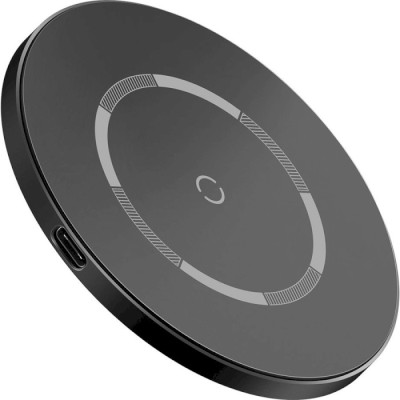 Baseus Simple Magnetic Wireless Charger Black (WXJK-E01)