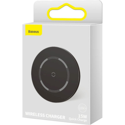 Baseus Simple Magnetic Wireless Charger Black (WXJK-E01)