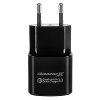 Grand-X CH-550TC Quick Charge 3.0 + USB-Type-C Black