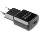 Grand-X CH-550TC Quick Charge 3.0 + USB-Type-C Black