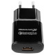 Grand-X CH-550TC Quick Charge 3.0 + USB-Type-C Black