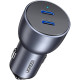 UGREEN CD213 40W 2xUSB-C, QC3.0, PD3.0 Car Charger Space Gray (70594)