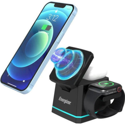 Energizer 3-in-1 Magnetic Wireless Charging Dock (WCP307)