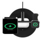 Belkin BOOST CHARGE PRO 3-in-1 Wireless Charger with MagSafe Black (WIZ009VFBK)