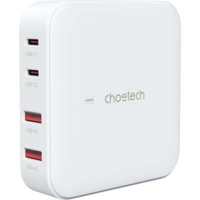 Choetech PD8008 100W Desktop GaN Charger White (PD8008-EU-WH)
