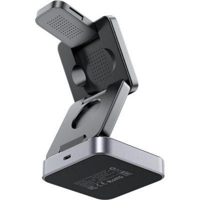 Acefast E20 3 in 1 Inductive Charger Black