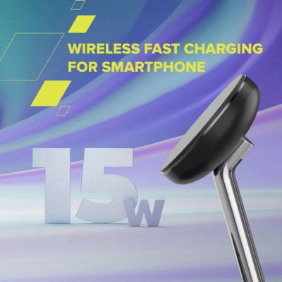 Canyon WCS-205 Wireless Charging Station Black (CNS-WCS205BW/A)