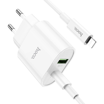 Hoco C95A Lineal PD20W+QC3.0 charger(EU) White