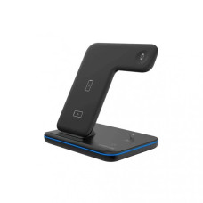 Canyon 3-in-1 Wireless charging station WS-302 Black (CNS-WCS302B)