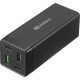Sandberg 4in1 2xUSB-C 2xUSB PD 65W Black (441-45)
