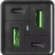 Sandberg 4in1 2xUSB-C 2xUSB PD 65W Black (441-45)