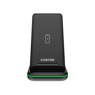 Canyon 3-in-1 Wireless charging station WS-304 (CNS-WCS304B)