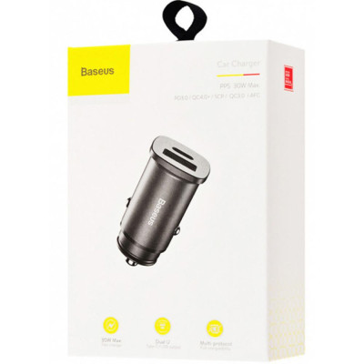 Baseus PPS Car Charger 30W PD3.0 QC4.0+ Black (CCALL-AS01)