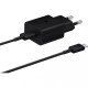 Samsung 15W PD Power Adapter (з Type-C cable) Black (EP-T1510XBE)