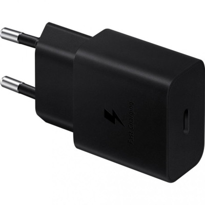Samsung 15W PD Power Adapter (з Type-C cable) Black (EP-T1510XBE)