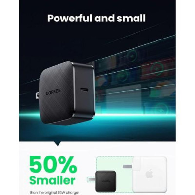 UGREEN 65W Type-C PD GaN Charger Black (70817)