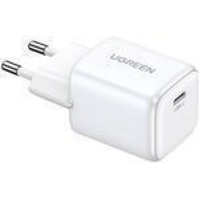 UGREEN CD318 Nexode Mini GaN 20W 1xUSB-C PD3.0 QC4.0 Wall Charger White (15324)